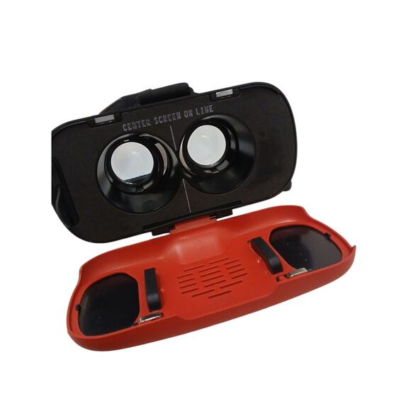 Tzumi Dream Vision Virtual Reality Dream360 Headset Only Red Black - Picture 4 of 9